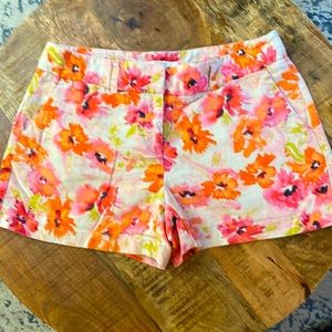 LOFT Linen Blend Shorts